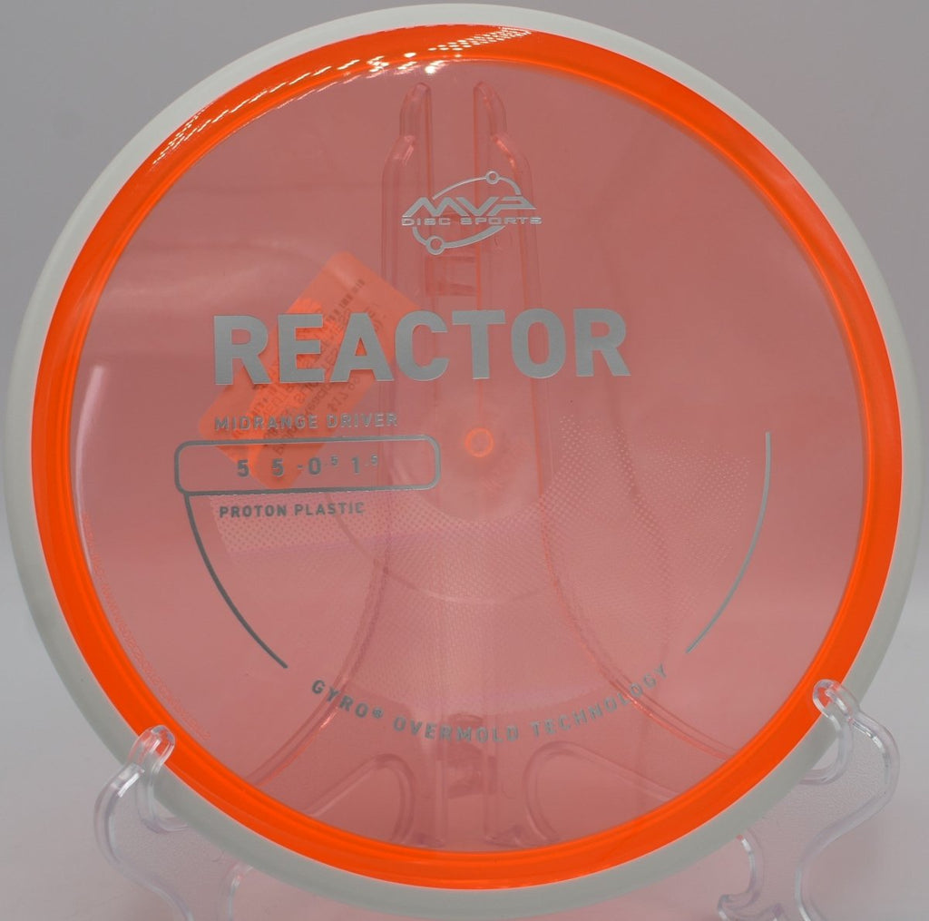 Proton Reactor pushing a straight approach at Porter Park Disc Golf Course in Adrian, Michigan, showing subtle turn and dependable finish