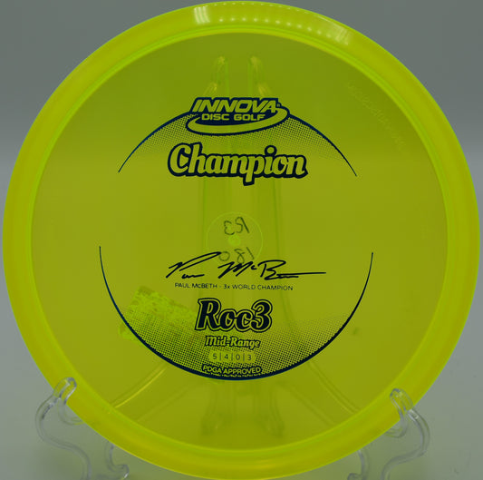 CHAMION ROC3 (3X PAUL MCBETH)