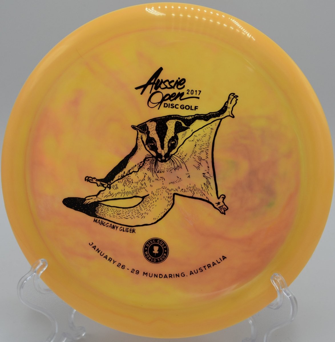 SWIRLY S - LINE DDX (2017 AUSSIE OPEN MAHOGANY GLIDER) INNOVA MADE - Flexline Discs - 33396765