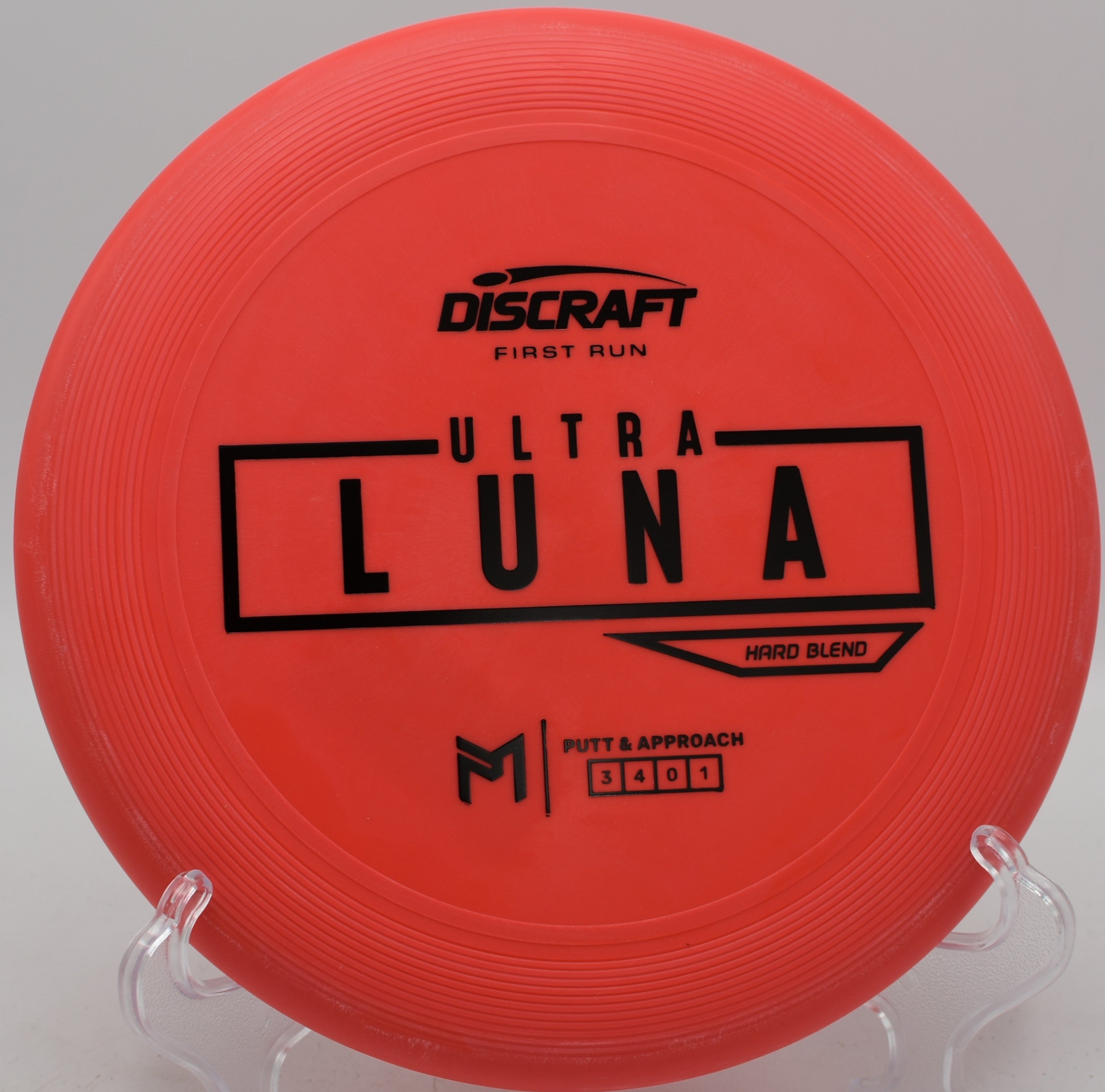 First Run UltraLuna featured at Woodland Valley DGC, Limerick ME for stable putter flights