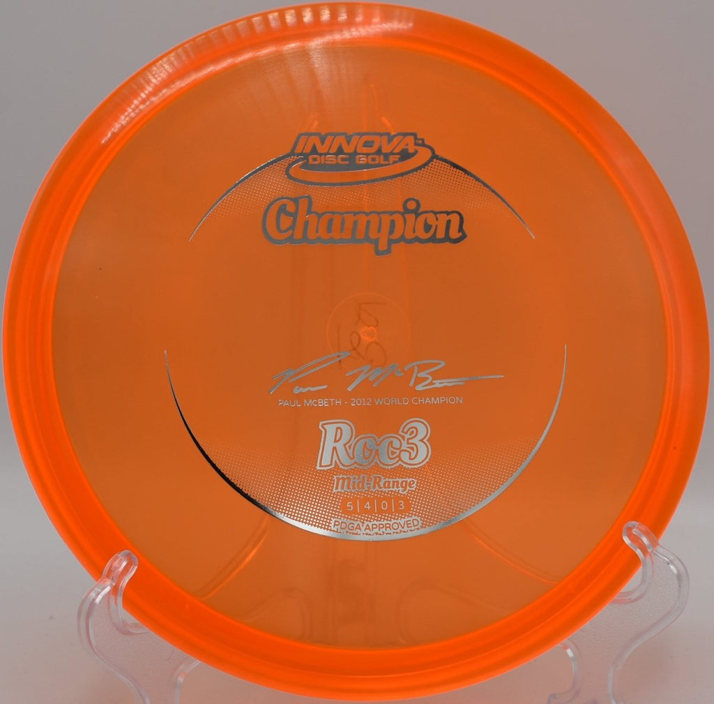 Innova 1x McBeth Roc3 midrange available in Ohio with nationwide shipping for straight to stable approach shots