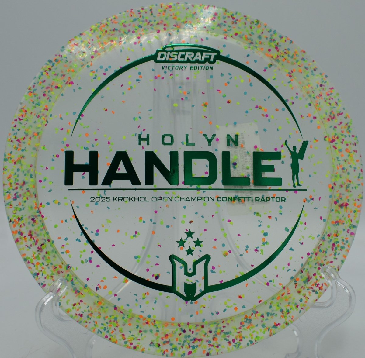 Holyn Handley Victory Edition Z Confetti Raptor - Flexline Discs - 95491561788029
