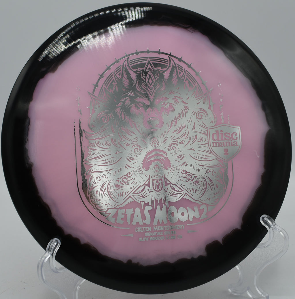 Glow Horizon C-Line CD1 Zeta’s Moon 2 Colten Montgomery Discmania signature edition flying clean at Fox Run Meadows Disc Golf Course in Jeffersonville, Vermont.