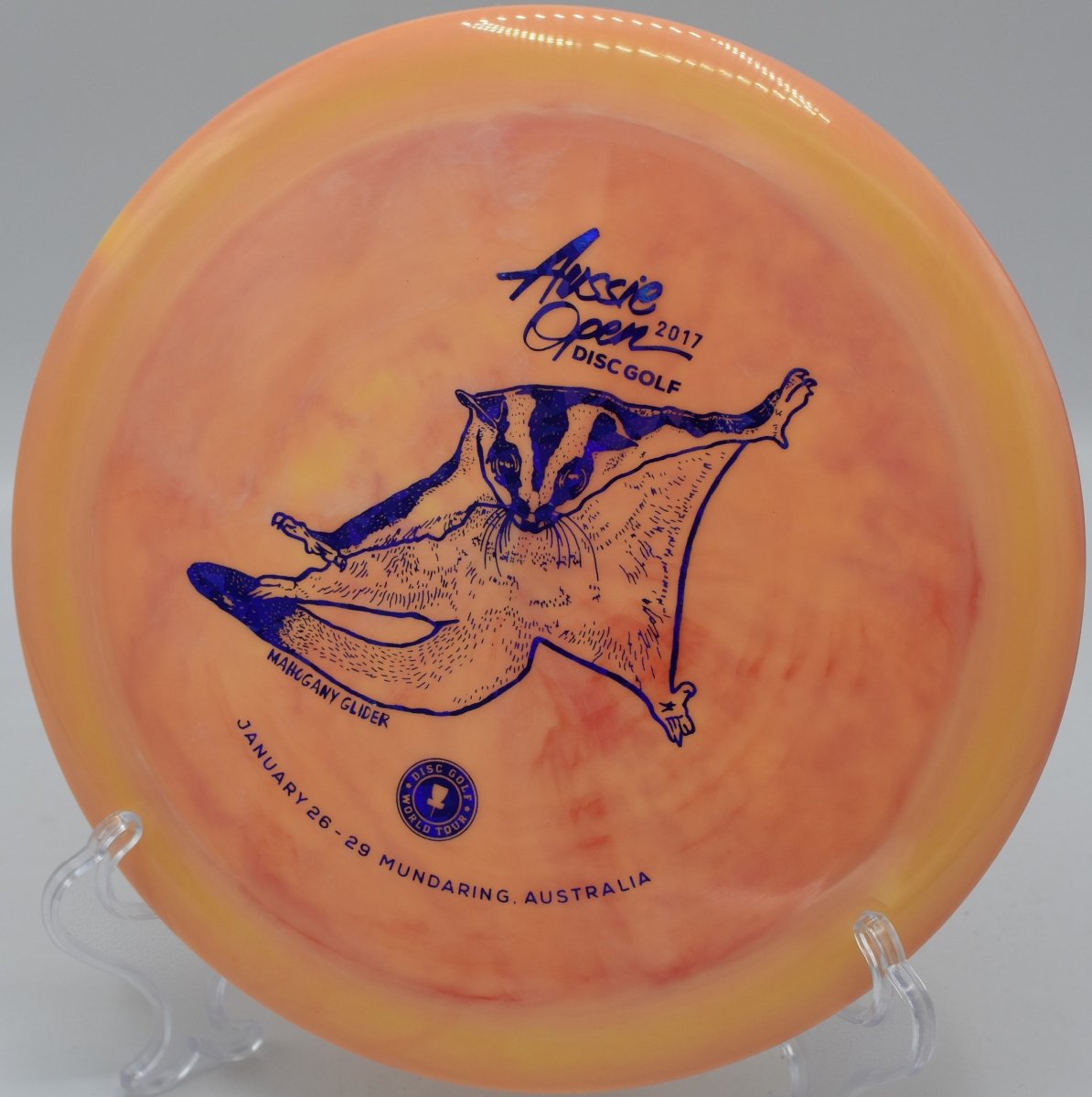 SWIRLY S - LINE DDX (2017 AUSSIE OPEN MAHOGANY GLIDER) INNOVA MADE - Flexline Discs - 63267869