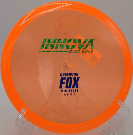 Innova Champion Fox putter available in Texas with nationwide shipping for straight putting and approach control