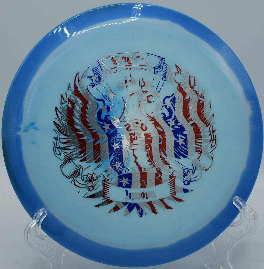 Halo Star Eagle-L at Brewster Ridge DGC, Jeffersonville VT for dependable placement shots