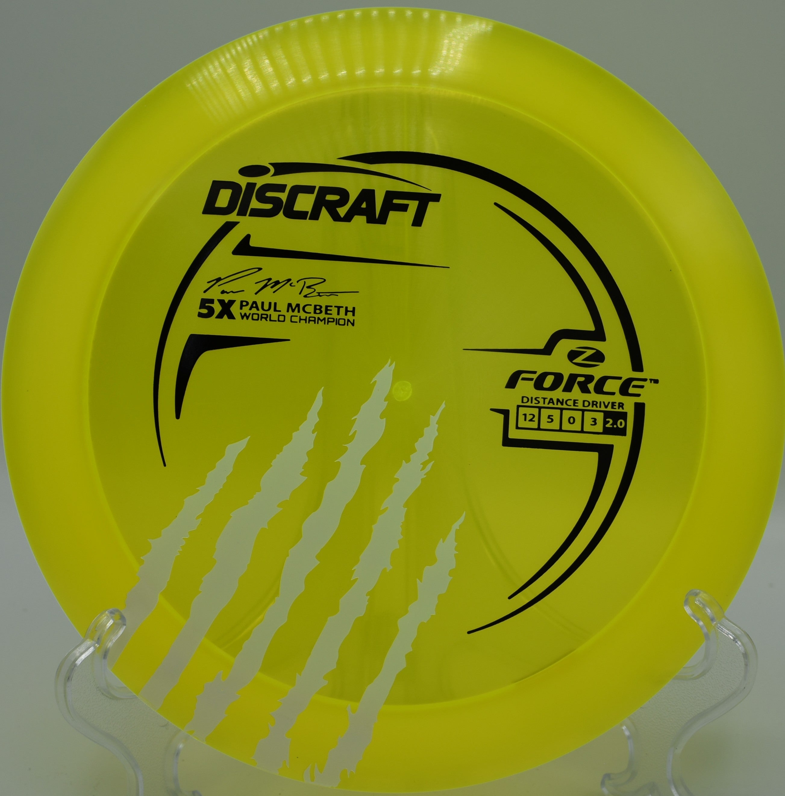 5x Claw Force distance driver at Persimmon Ridge DGC, Greenbrier AR for maximum power, headwind drives, and dependable fade