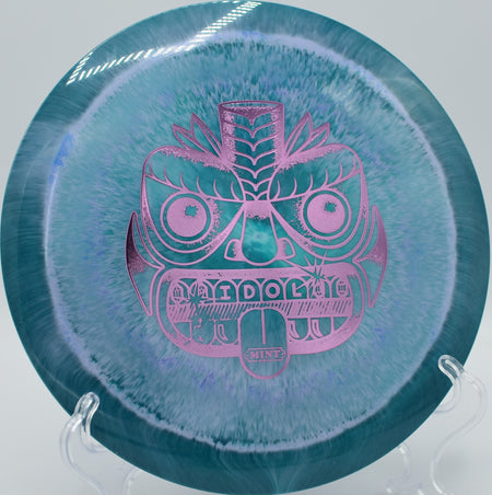 Mint Discs Idol – first run driver holding a flat release with subtle turn and strong fade at Harmon Hills in Fall Branch, Tennessee