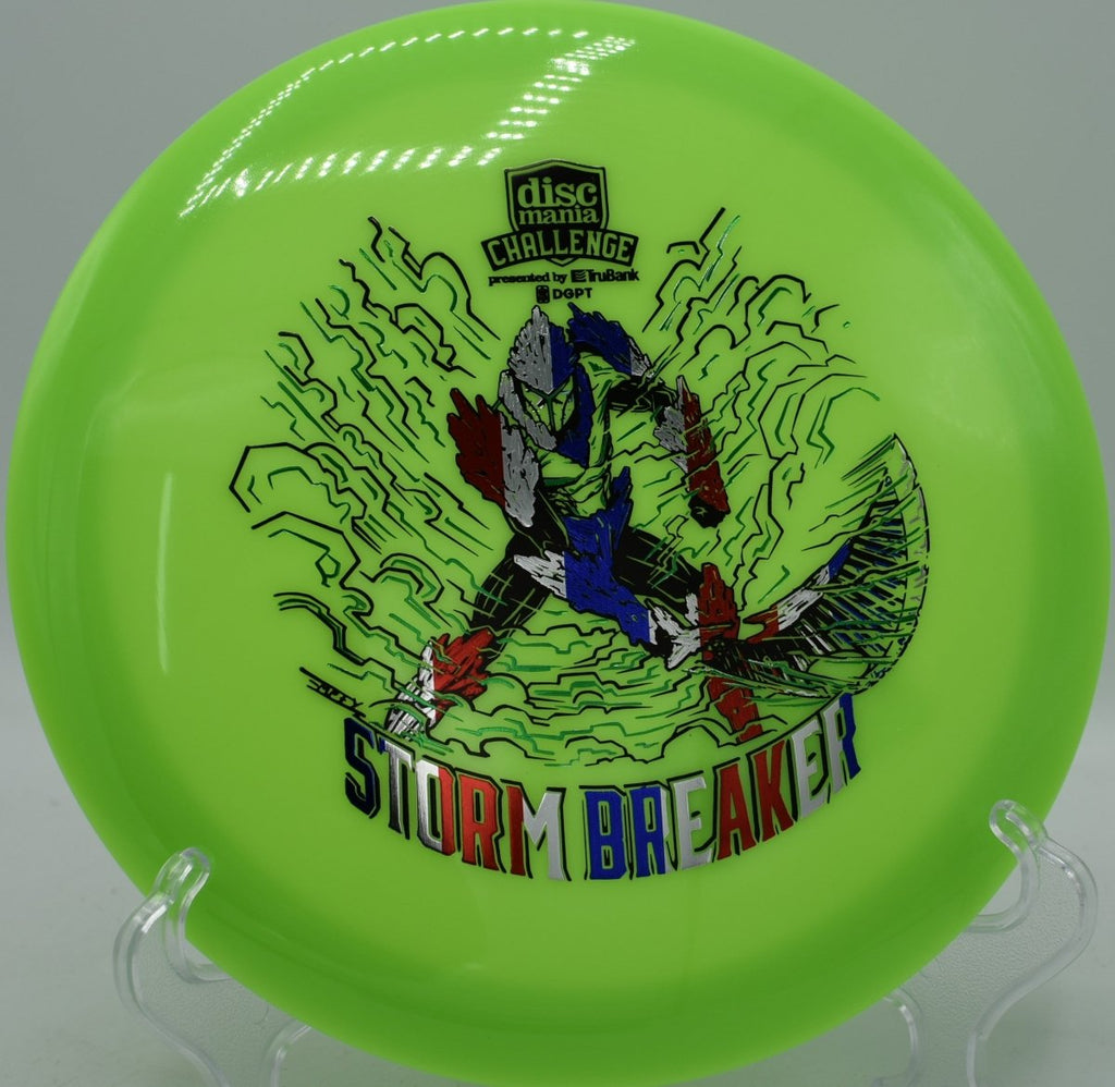 Neo Function Storm Breaker fundraiser edition at Idlewild Disc Golf Course in Burlington, Kentucky, ideal for beginners seeking easy disc golf distance