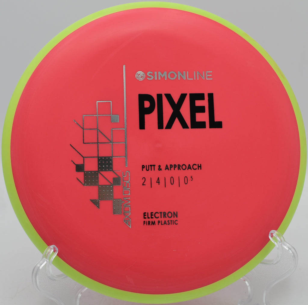 Electron Pixel sticking chains at Hornets Nest Disc Golf Course in Charlotte, North Carolina