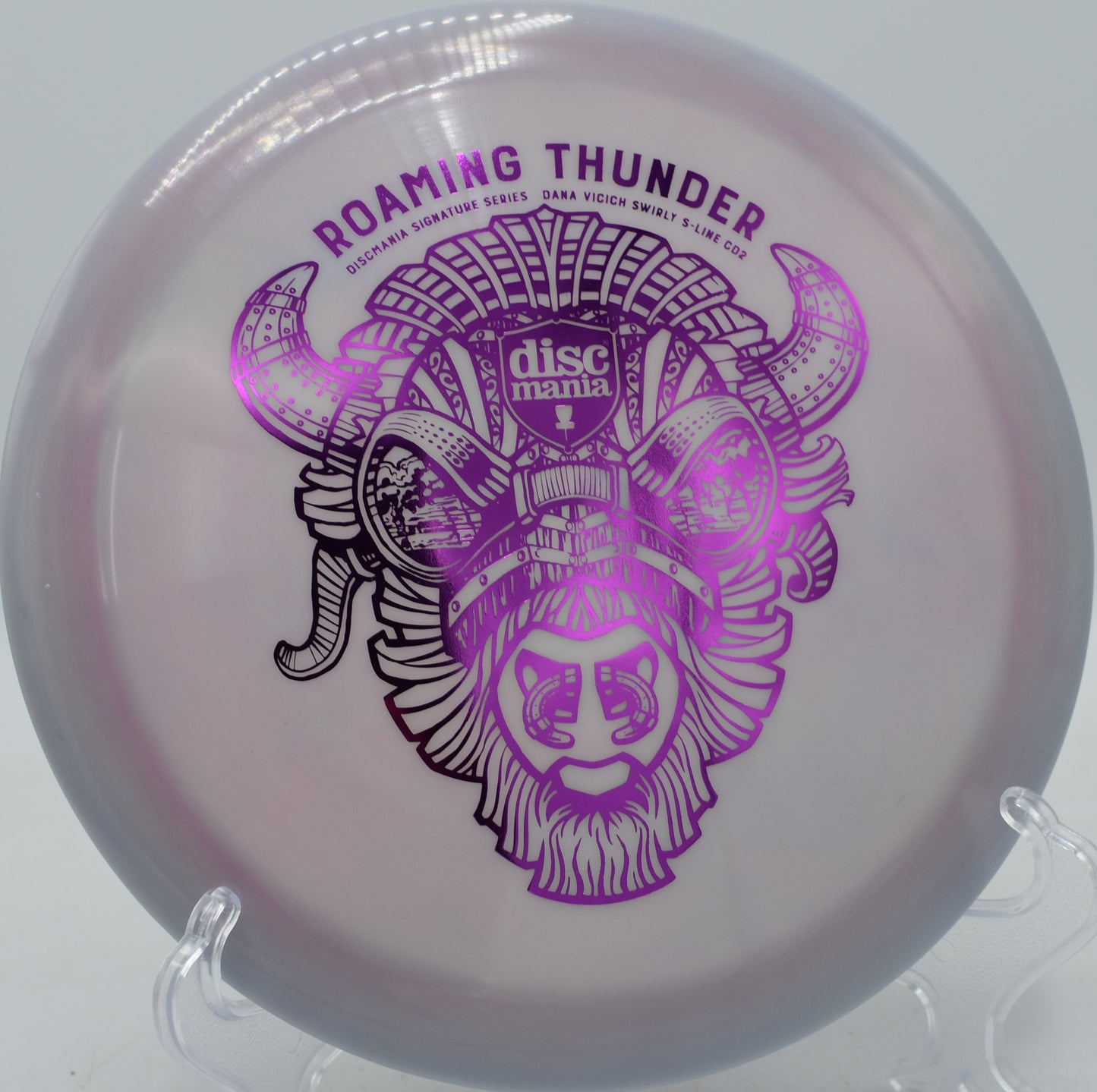 Discmania CD2 Roaming Thunder 1 shaping a slow-turning S-curve at Harmon Hills in Fall Branch, Tennessee.

