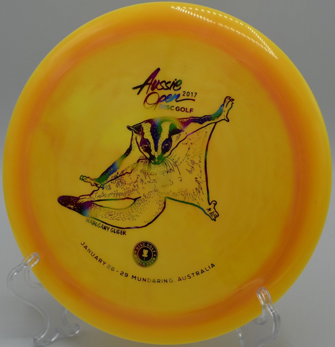 SWIRLY S - LINE DDX (2017 AUSSIE OPEN MAHOGANY GLIDER) INNOVA MADE - Flexline Discs - 34052125