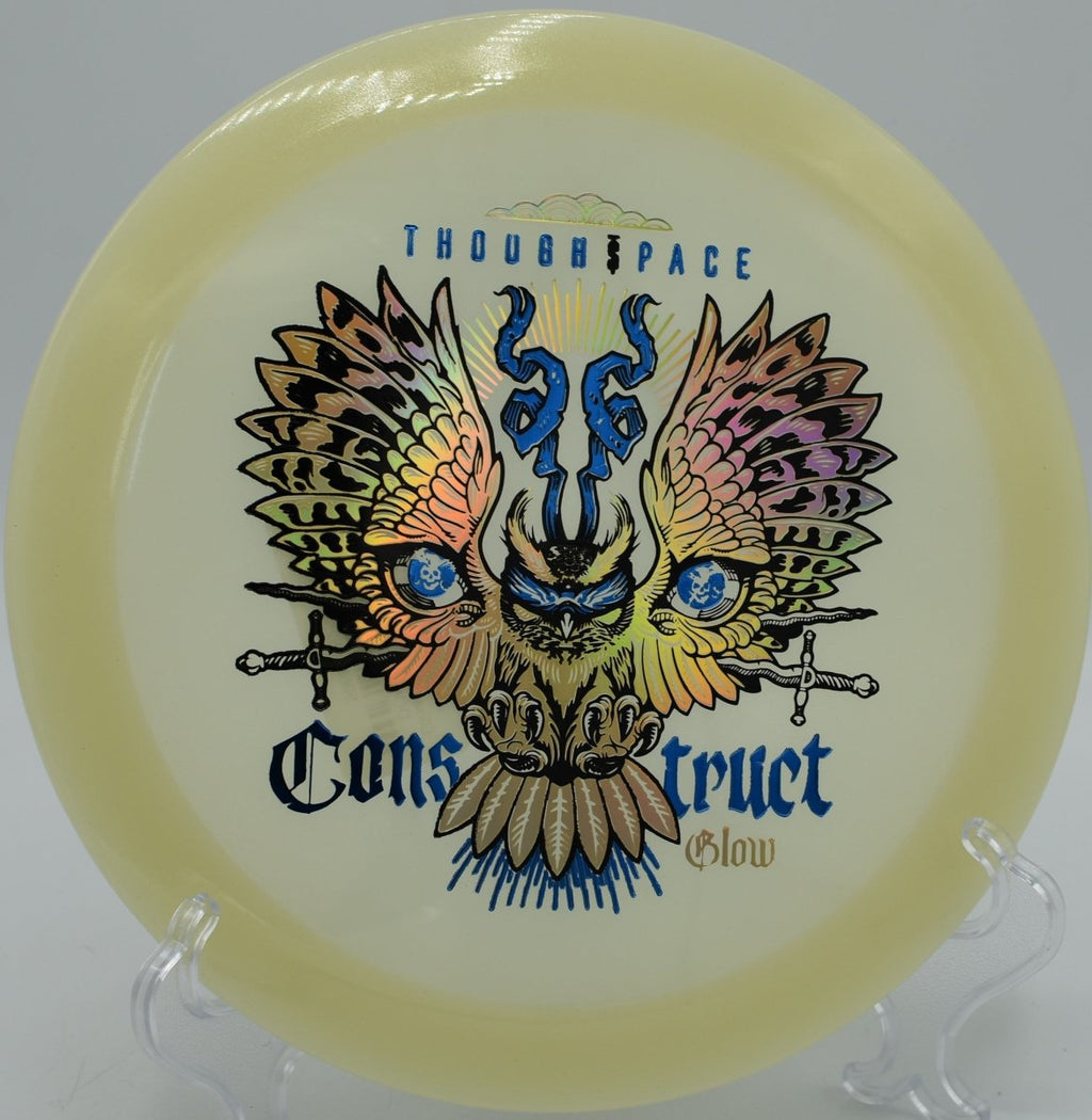 Thought Space Construct flex shot finishing strong at Harmon Hills Disc Golf Course in Fall Branch, Tennessee