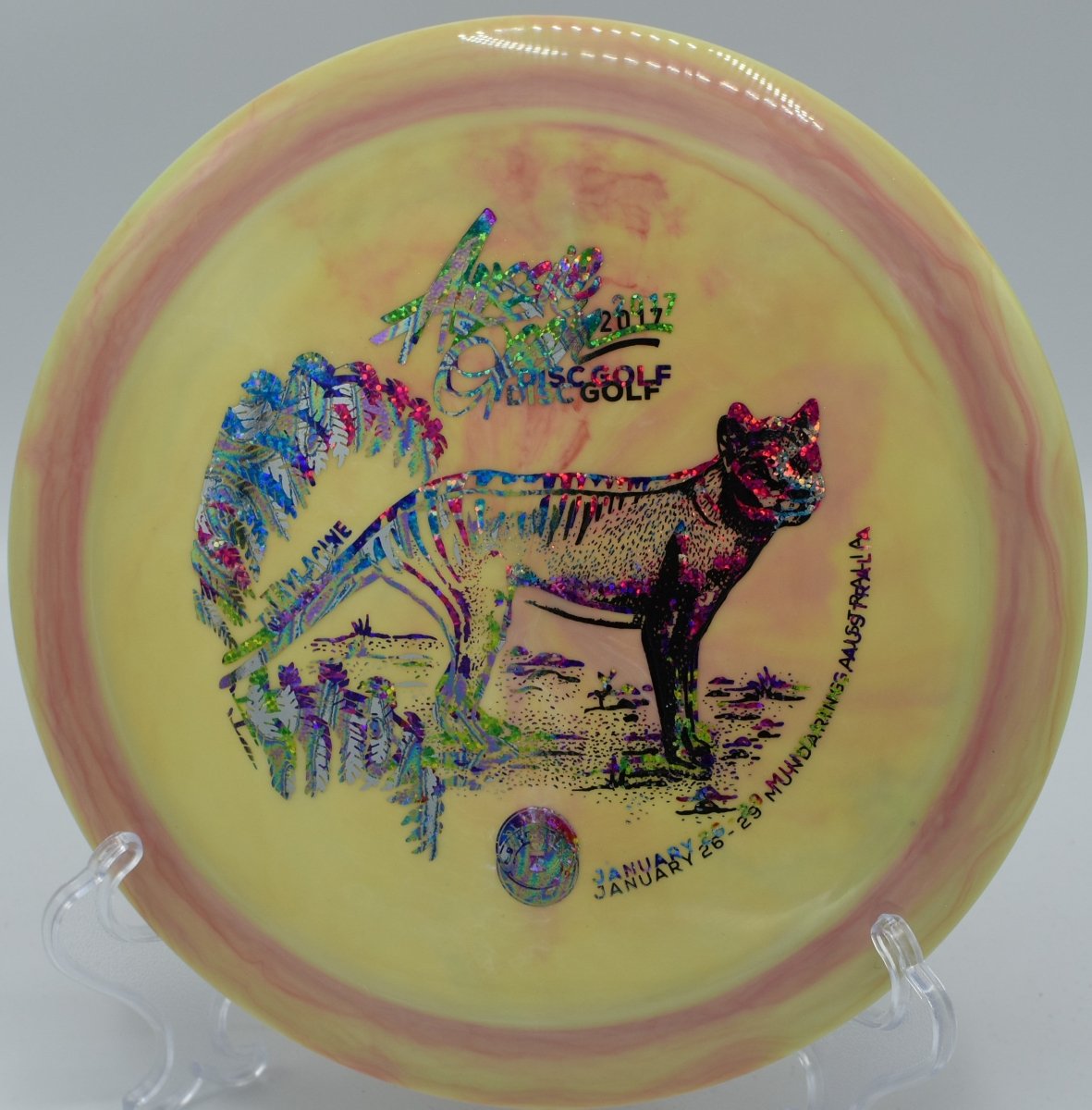 SWIRLY S - LINE DDX (2017 AUSSIE OPEN THYLACINE) INNOVA MADE - Flexline Discs - 86310685