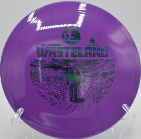 Survival Wasteland lacing a tunnel shot at Limestone Ridge DGC in Murfreesboro, TN, flying laser-straight through a narrow fairway.