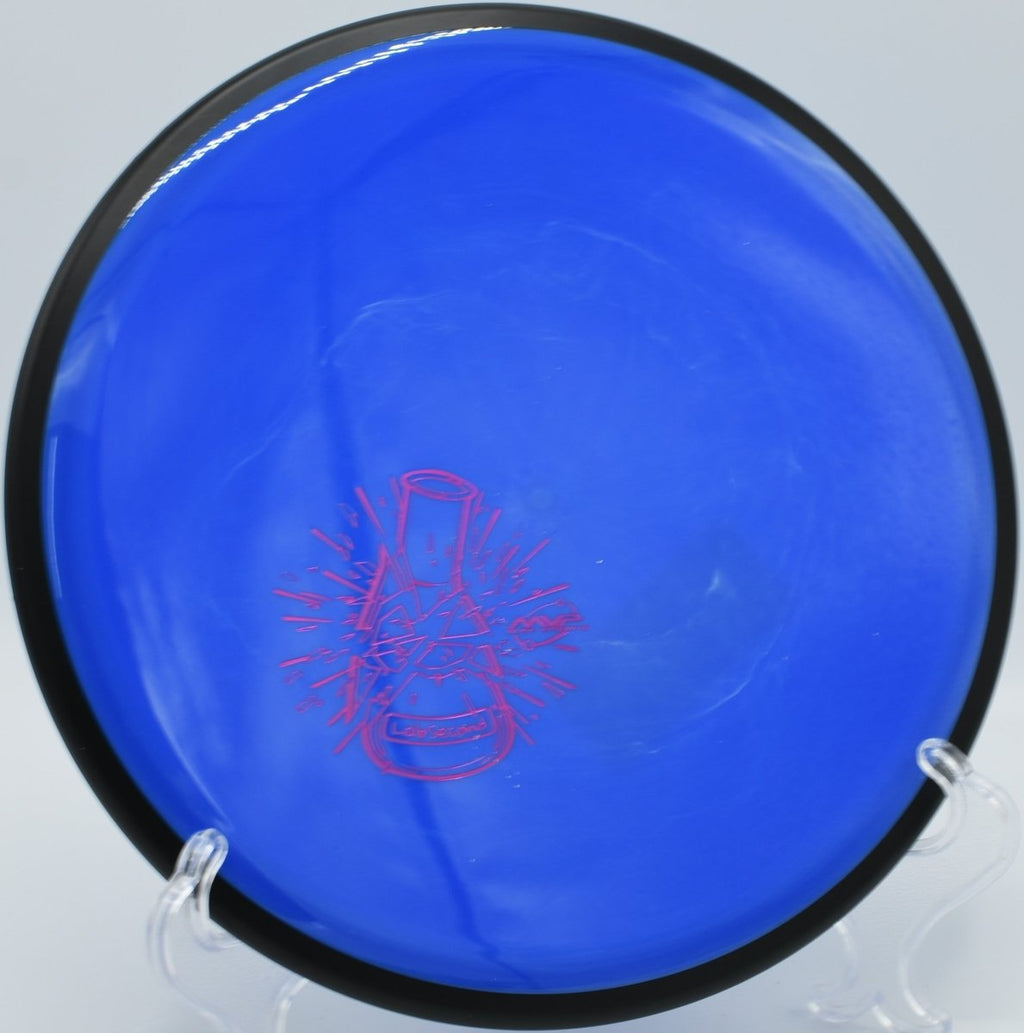 Gyropalooza Box Neutron Gyro overmolds staged for tournament prep at The Rez DGC in Brandon, MS