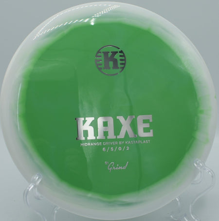 Kastaplast K1 Grind Kaxe displayed at Silver Creek Park DGC, Manitowoc WI for precision fairway placement and glide