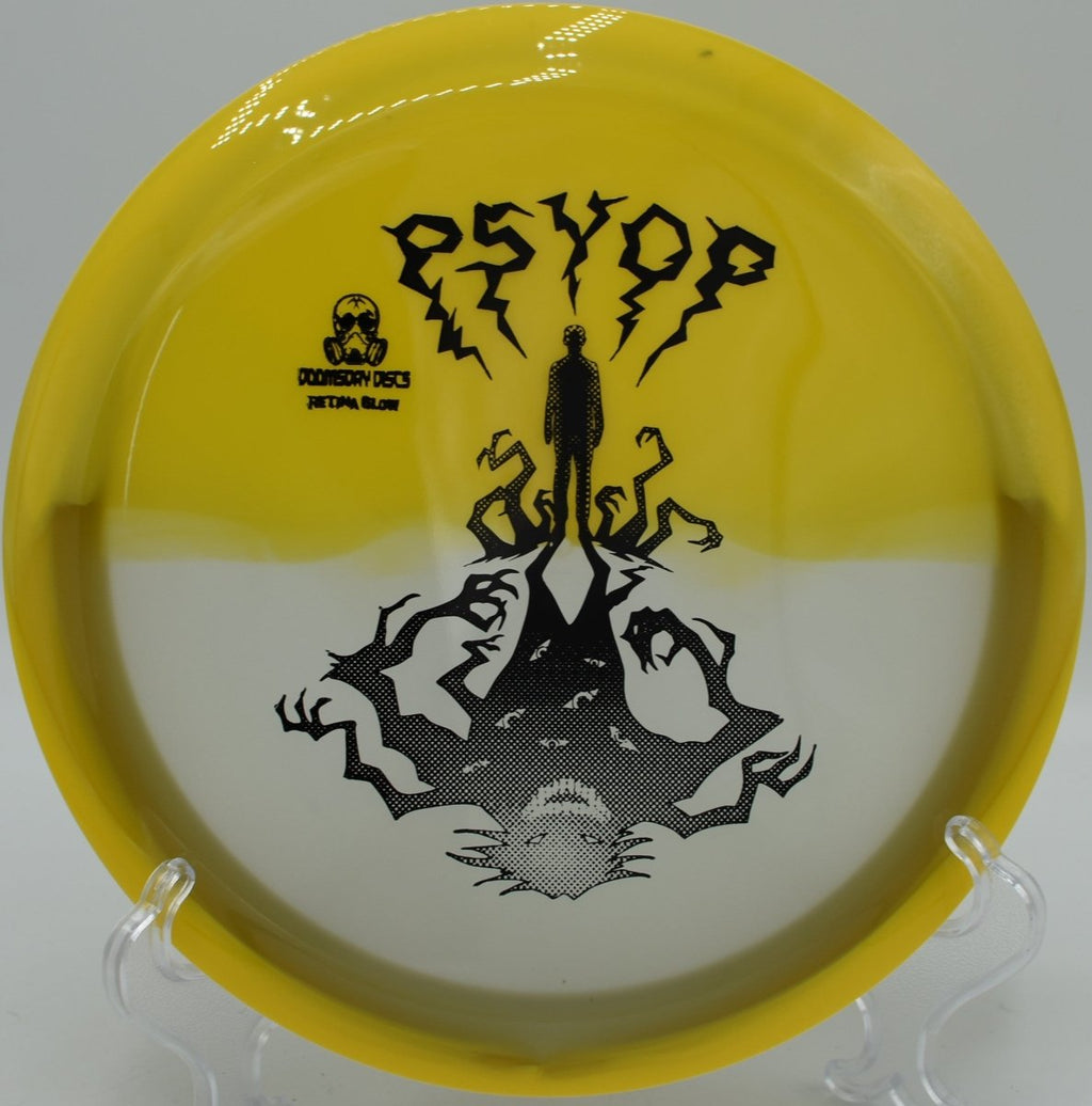 Thought Space Athletics PsyOps long pushing fairway drive at The Rez Disc Golf Course in Brandon, Mississippi