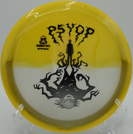 Thought Space Athletics PsyOps long pushing fairway drive at The Rez Disc Golf Course in Brandon, Mississippi