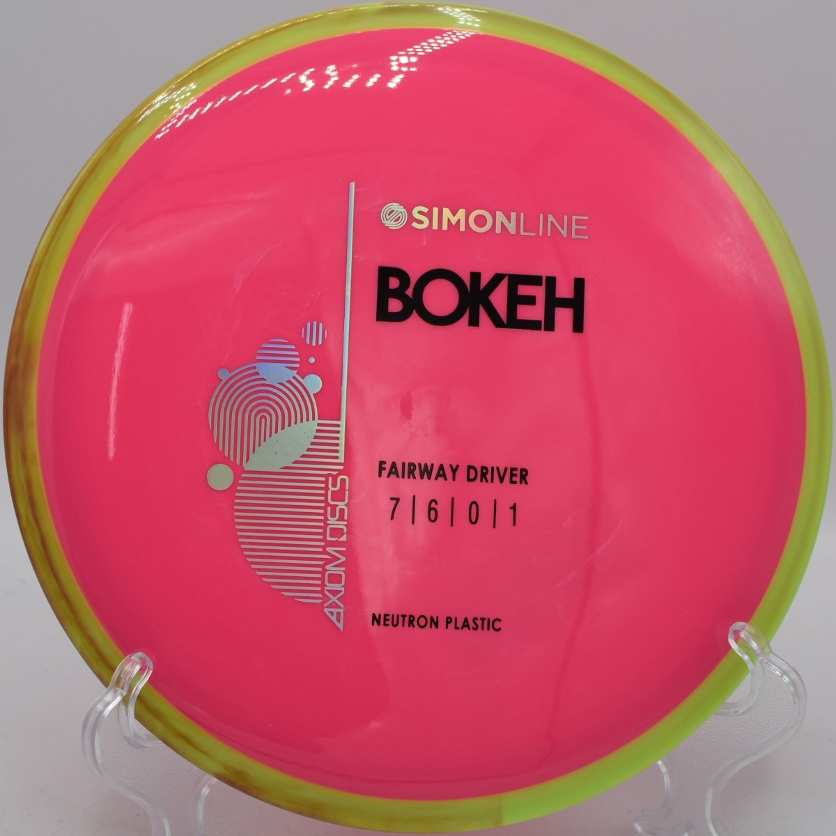 Neutron Bokeh displayed at The Fort DGC, Ogden UT for straight fairway drives and glide