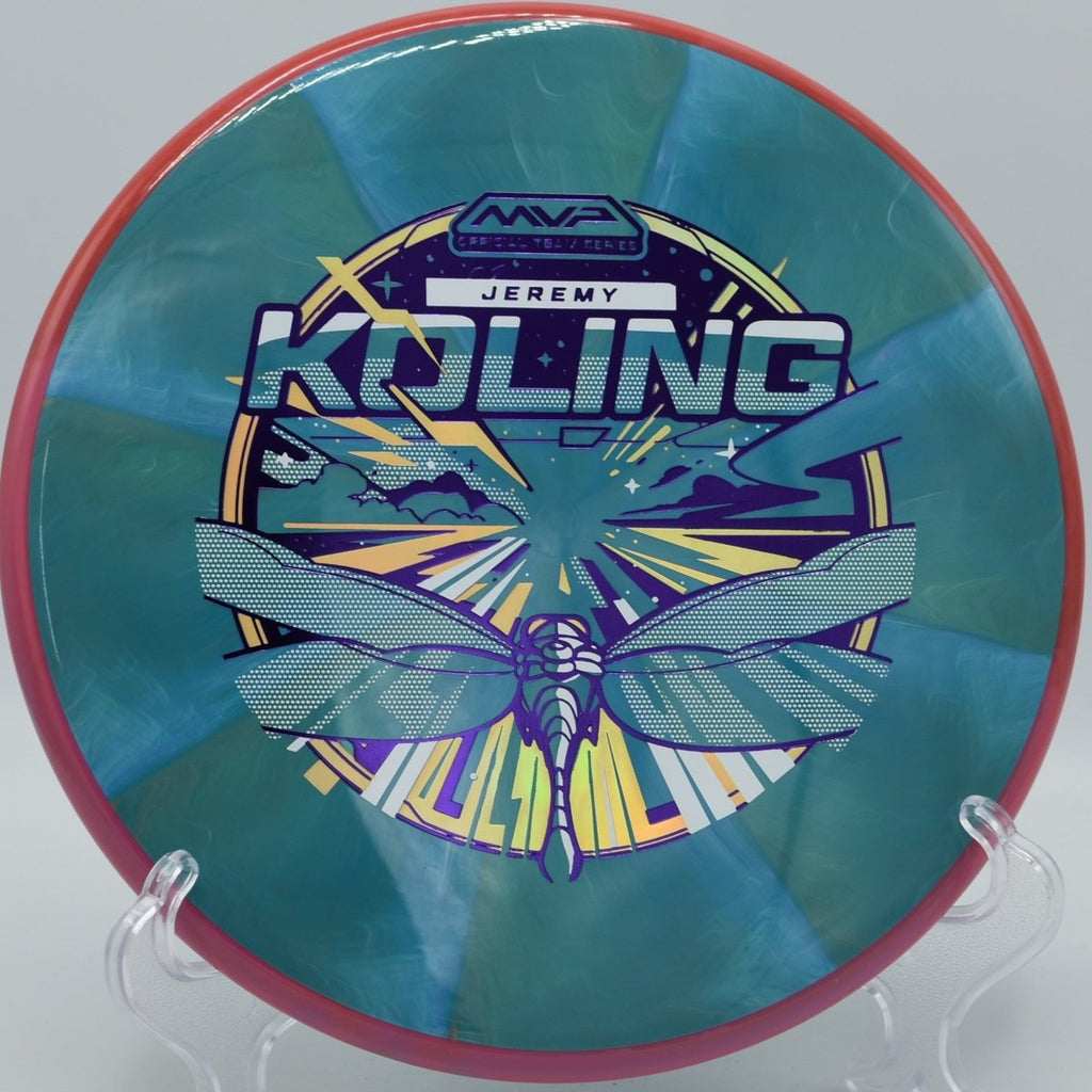 Axiom Tempo reliable fade upshot at The Preserve Disc Golf Course in Clearwater, Minnesota