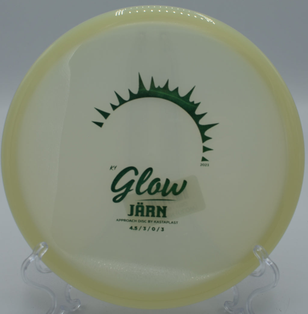 K1 Jarn (Glow) disc golf driver, superior performance in low light conditions. Available nationwide, including Dallas, TX.