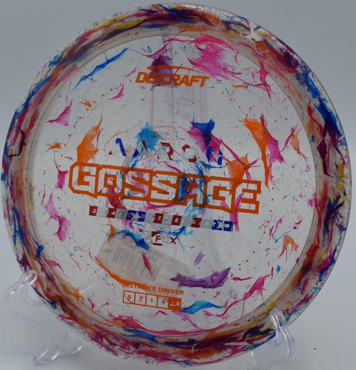 Z - Flx Jawbreaker Raptor (2024 Aaron Gossage) - Flexline Discs - 36375581
