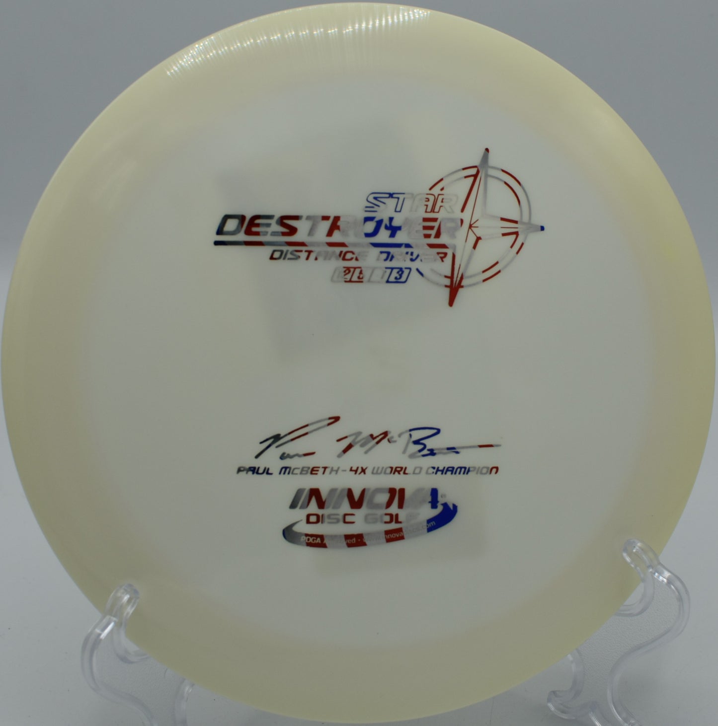 Paul McBeth 4X Destroyer (Embossed)