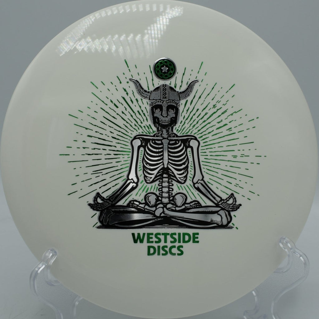 Westside Discs Tournament Underworld fairway driver delivering glide forward control at DeLaveaga Disc Golf Course California