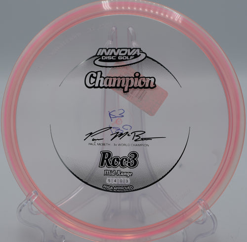 CHAMION ROC3 (3X PAUL MCBETH)