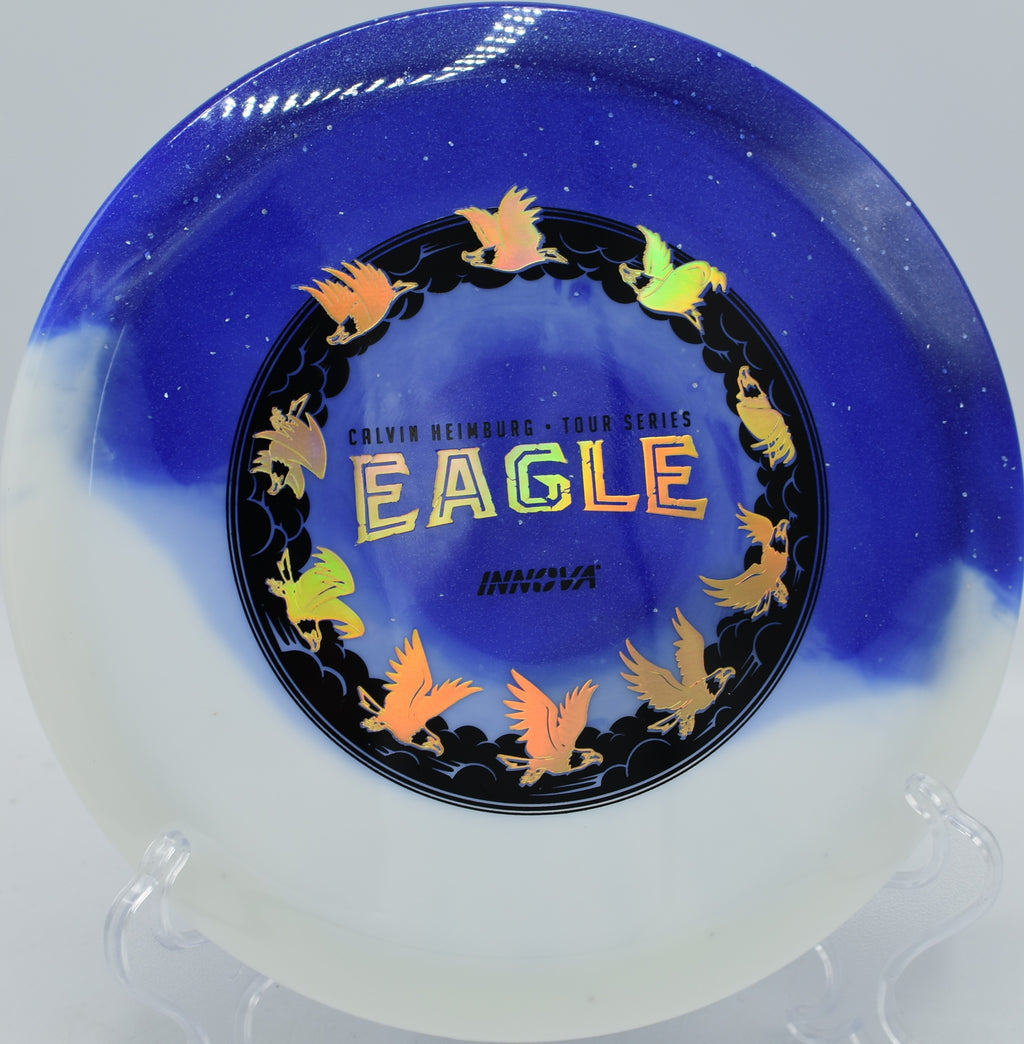 Calvin Heimburg Tour Series Eagle finishing with dependable fade at Toboggan Disc Golf Course, Milford, Michigan