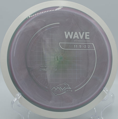 Neutron Wave distance driver ripping a long hyzer-flip at Bud Hill Disc Golf Course in Memphis, Tennessee, carrying high-speed turn with massive glide and a smooth finishing fade for max-distance disc golf drives