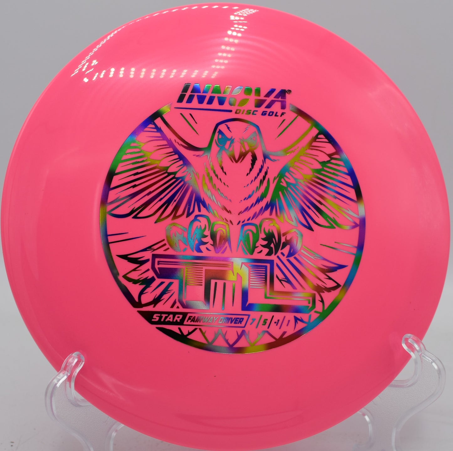 Gentle hyzer flip with a Star TL that stays flat and glides forever at Hornets Nest.

