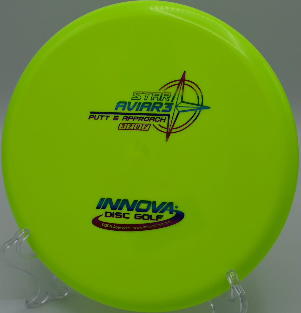 Aviar floating into the pin at Begg Park Disc Golf Course in Battle Creek, Michigan.

