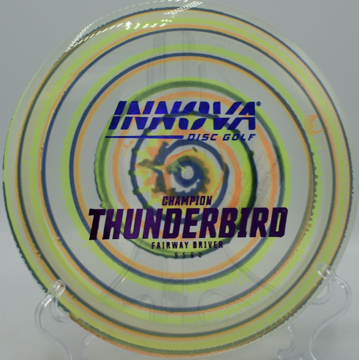 Champion I-Dye Thunderbird at Idlewild DGC, Burlington KY built for dependable fairway control