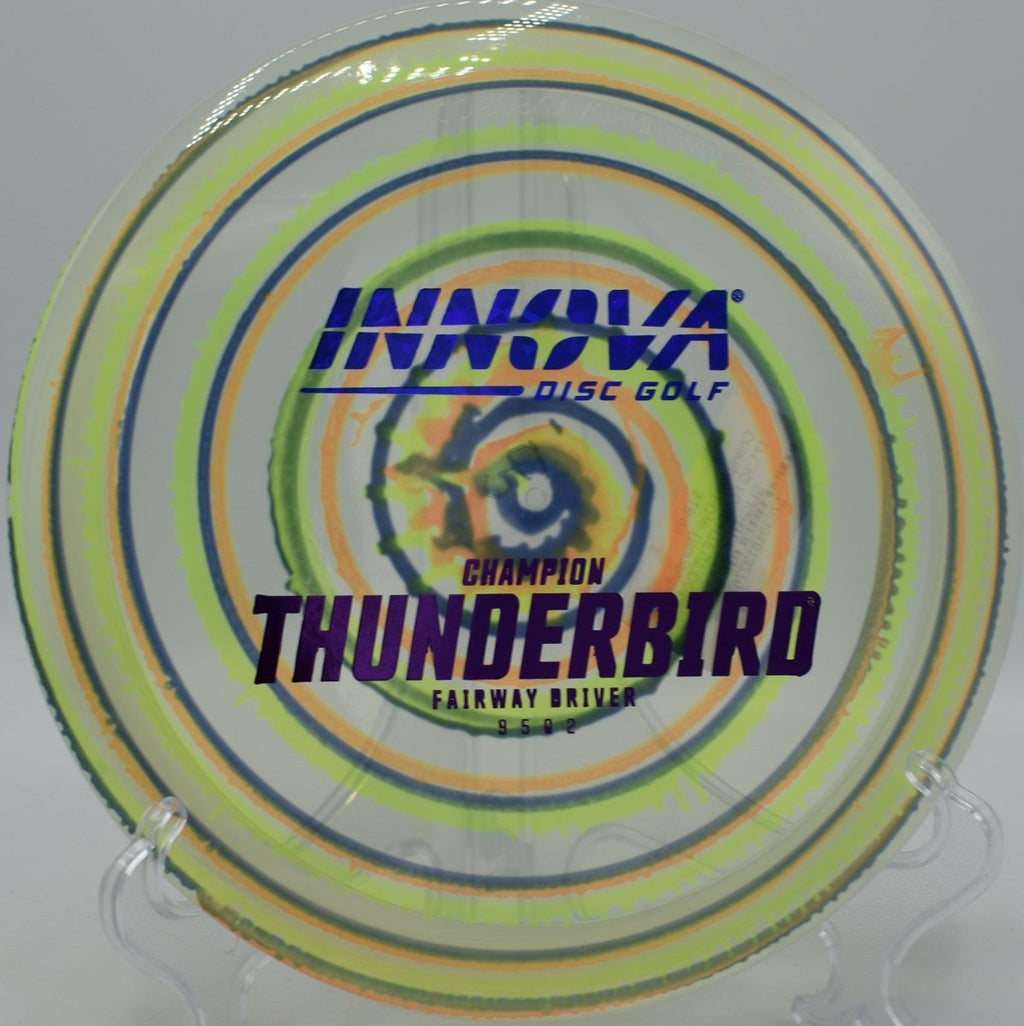 Champion I-Dye Thunderbird at Idlewild DGC, Burlington KY built for dependable fairway control