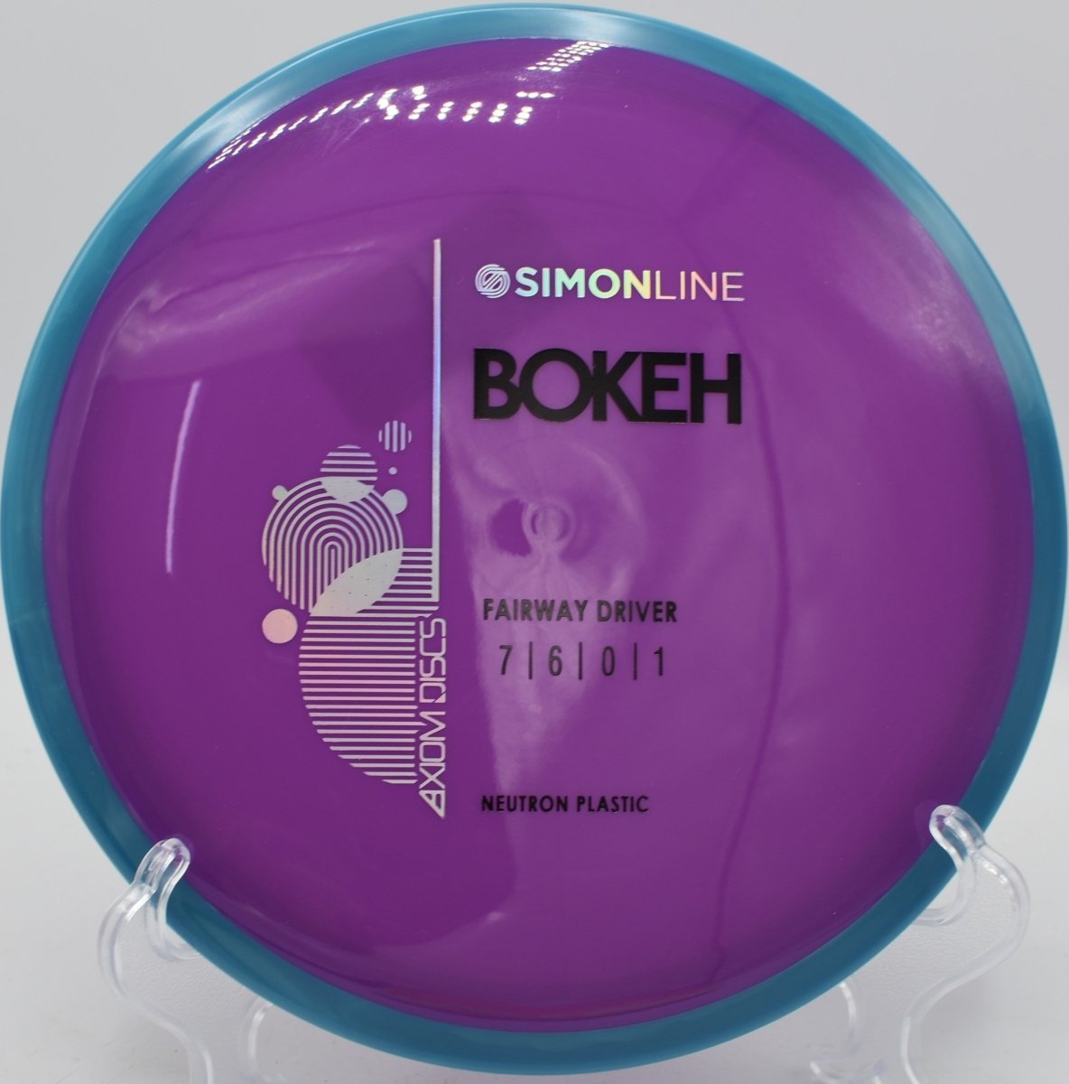 Simon Line Neutron Bokeh at Northwood Black DGC, Morton IL for controlled distance and accuracy
