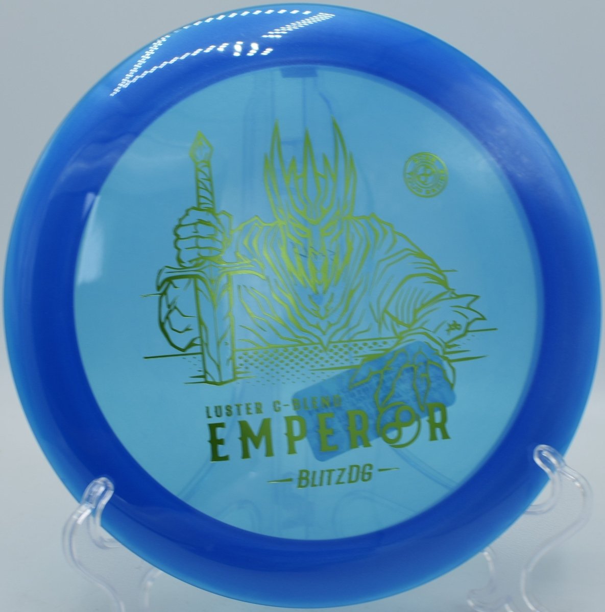 Blitz Disc Golf Emperor at Northwood Black DGC, Morton IL for high-speed stability and fade