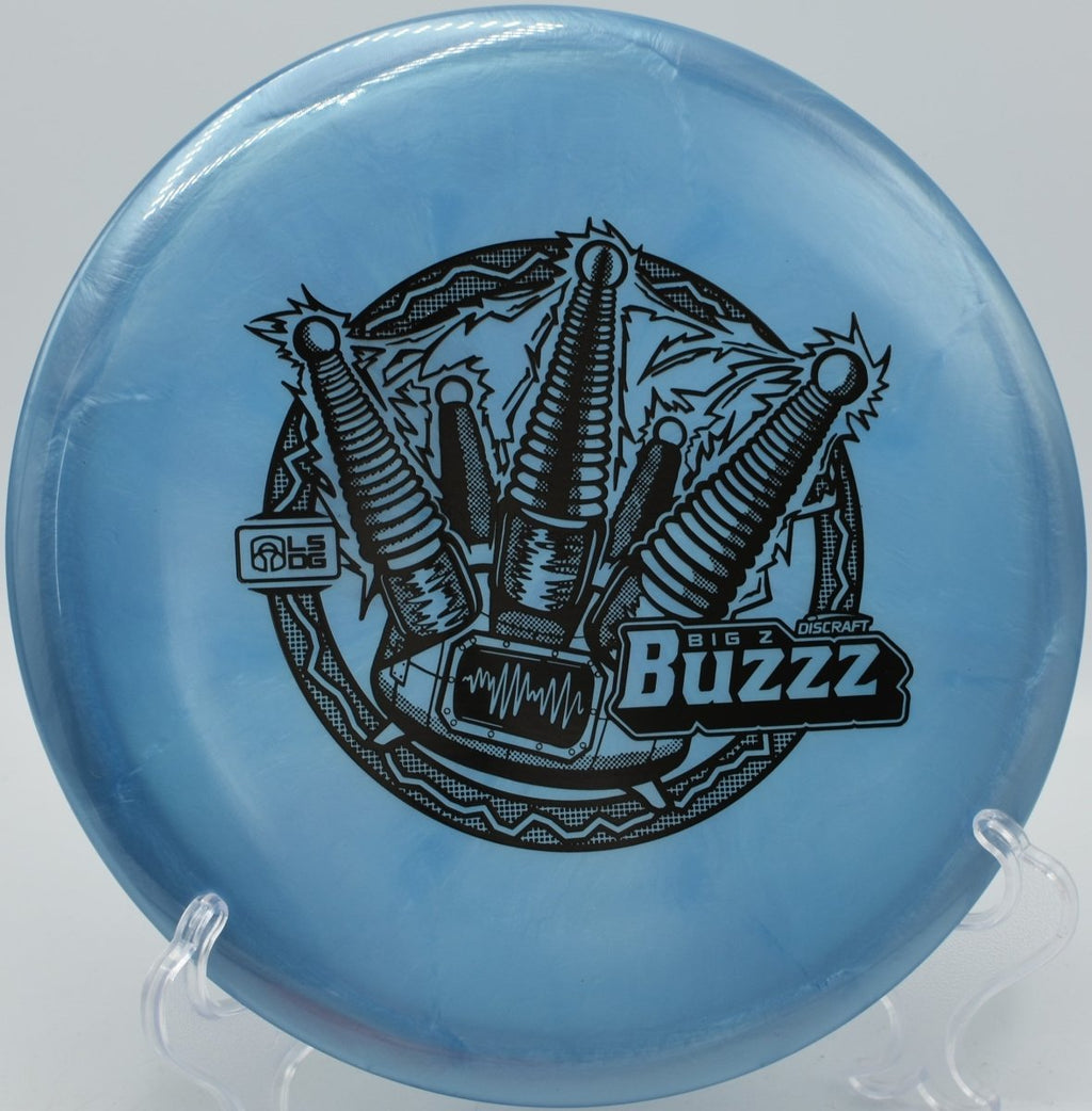 Discraft Big Z Swirl Buzzz 8 Hole midrange available in Washington with nationwide shipping for controlled glide approaches