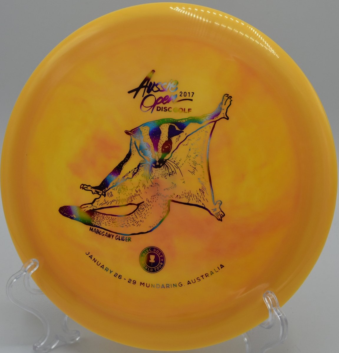 SWIRLY S - LINE DDX (2017 AUSSIE OPEN MAHOGANY GLIDER) INNOVA MADE - Flexline Discs - 34412573