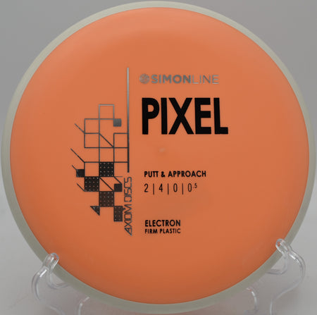 Pixel beadless putter floated on a spin putt at Blue Ribbon Pines in East Bethel, Minnesota