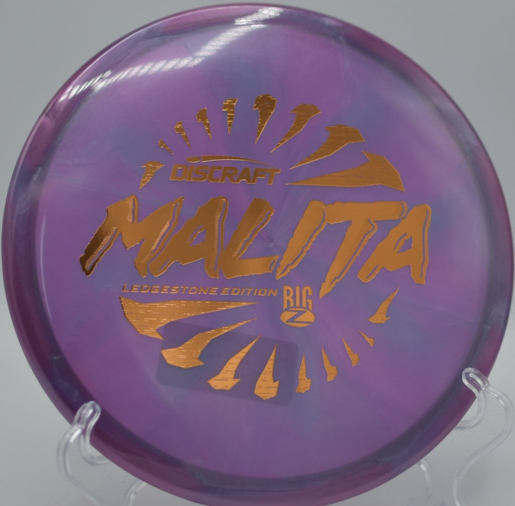 2026 Ledgestone Paul McBeth Malita midrange shaping a straight tunnel drive at Flip City Disc Golf Park in Shelby, Michigan