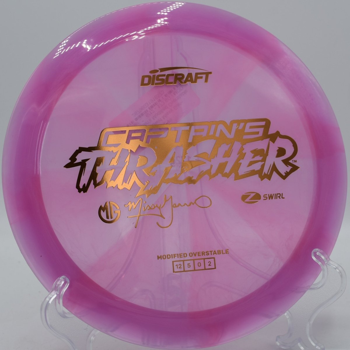 Z Swirl Captain's Thrasher at Northwood Black DGC, Morton IL for reliable fade finishes