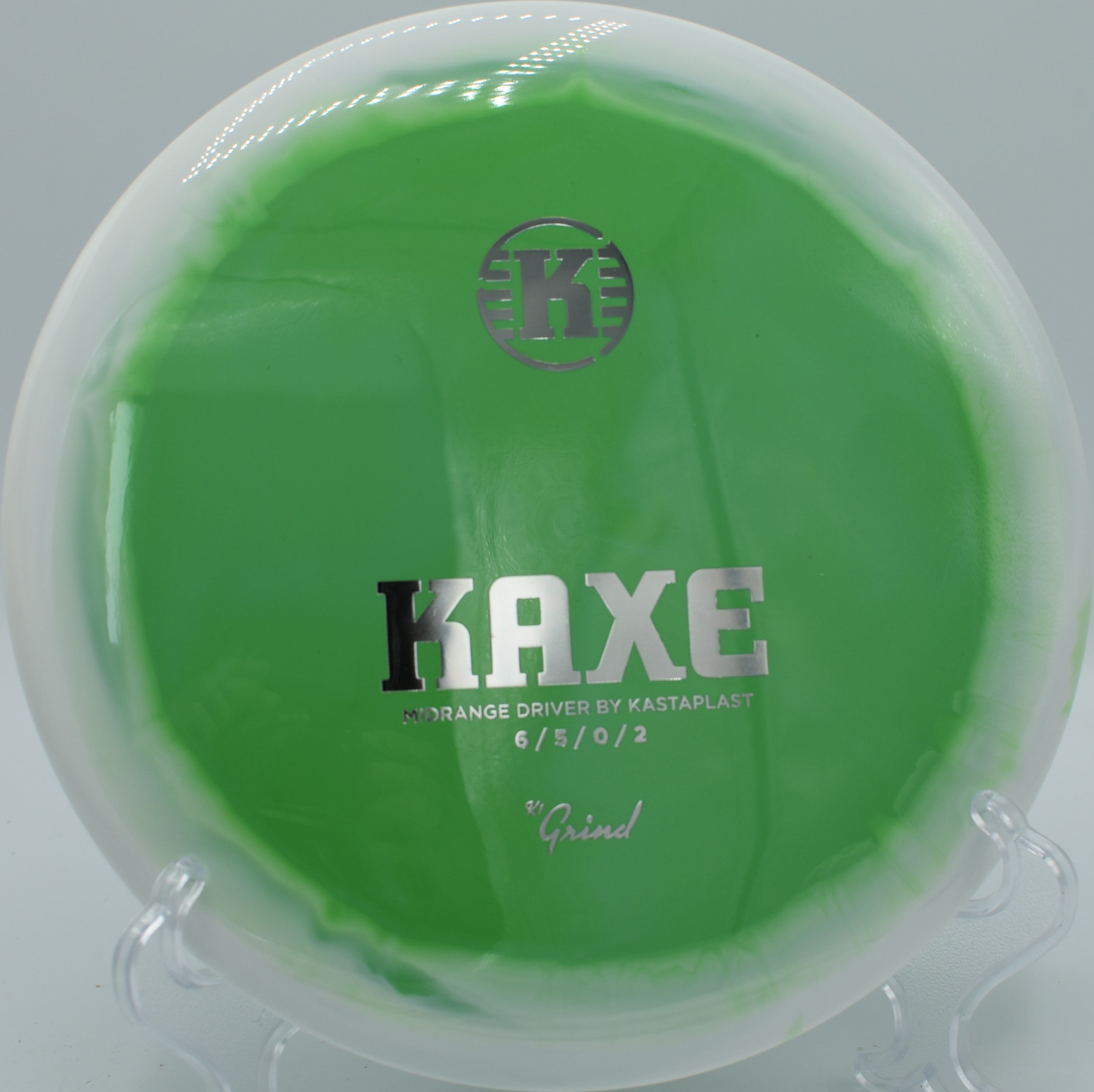 K1 Grind Kaxe at Legacy Park DGC, Lee's Summit MO for dependable backhand drives and controlled finishes
