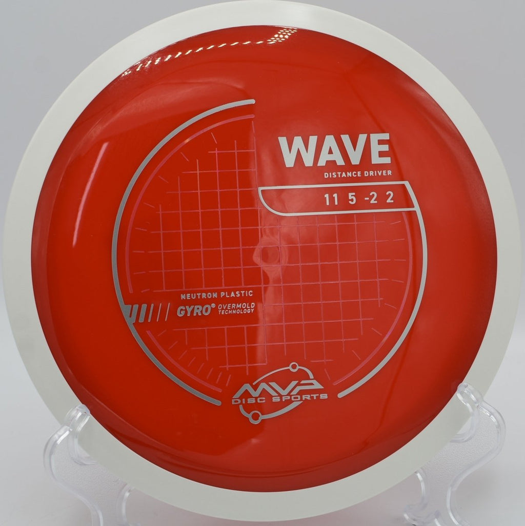 Neutron Wave launched on a full flex line at Coyote Point Disc Golf Course in Lake Casitas, California, pushing forward with controlled understability and reliable late fade