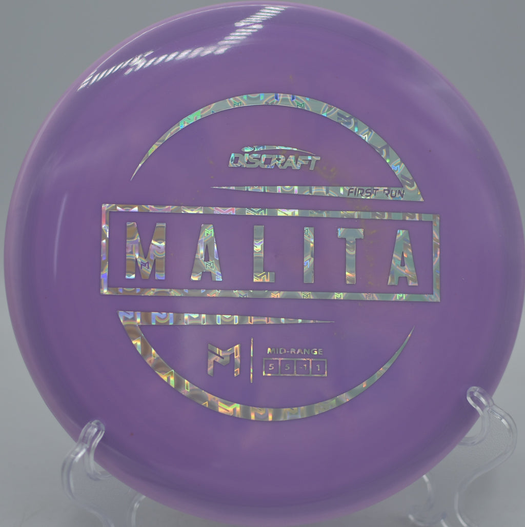 Paul McBeth First Run Malita carving a soft turnover line at Blue Ribbon Pines Disc Golf Course in East Bethel, Minnesota.