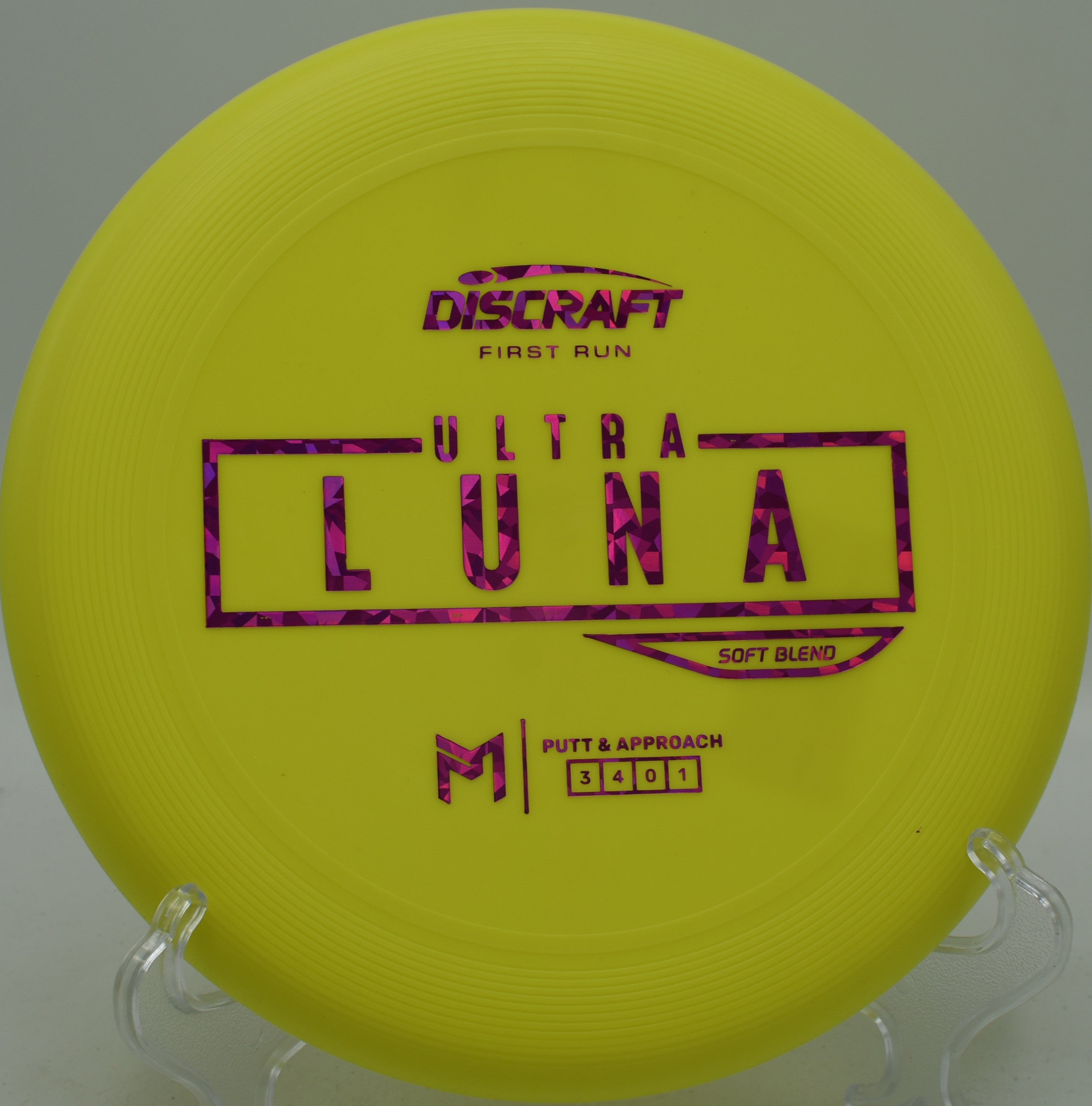 First Run UltraLuna Soft Blend at Northwood Black DGC, Morton IL for enhanced grip in all conditions