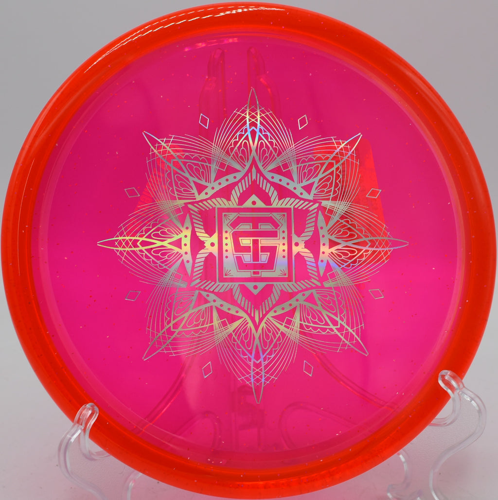 VEX Vessel TSA overstable approach dropping reliably near chains at DeLaveaga Disc Golf Course in Santa Cruz, California.