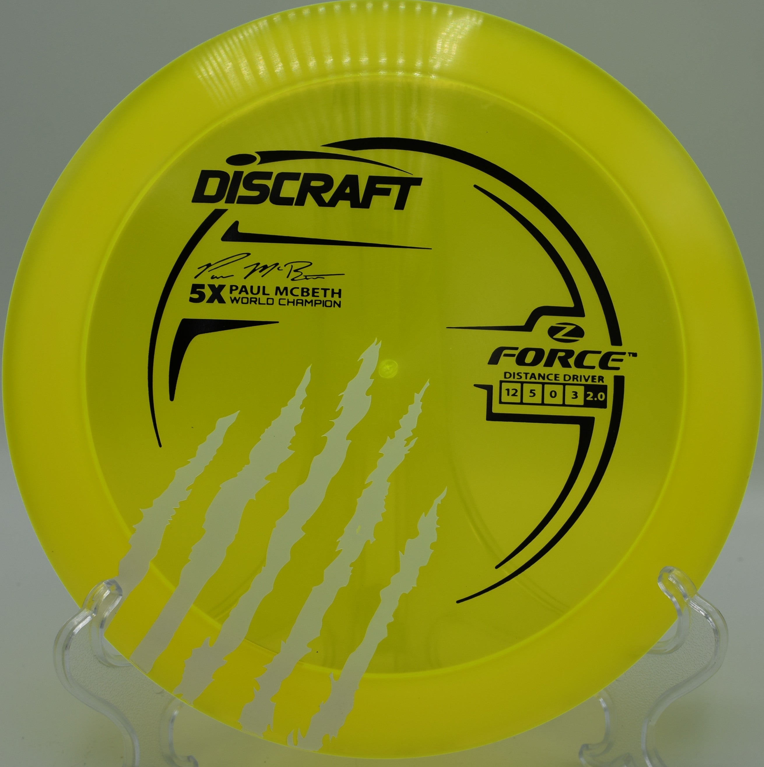 5x Claw Force at Fort Tuthill DGC, Flagstaff AZ for high-speed distance and reliable finishing fade