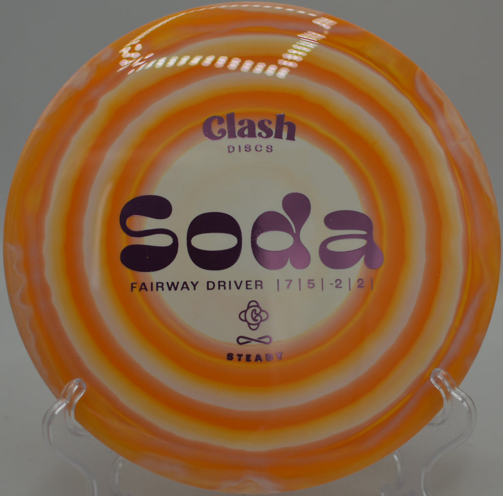 Clash Discs Soda controlled turnover at Smugglers’ Notch Fox Run Meadows in Jeffersonville, Vermont